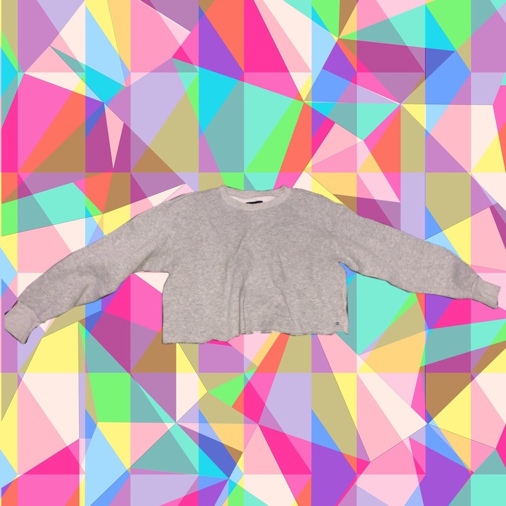 Cropped American Eagle Sweater